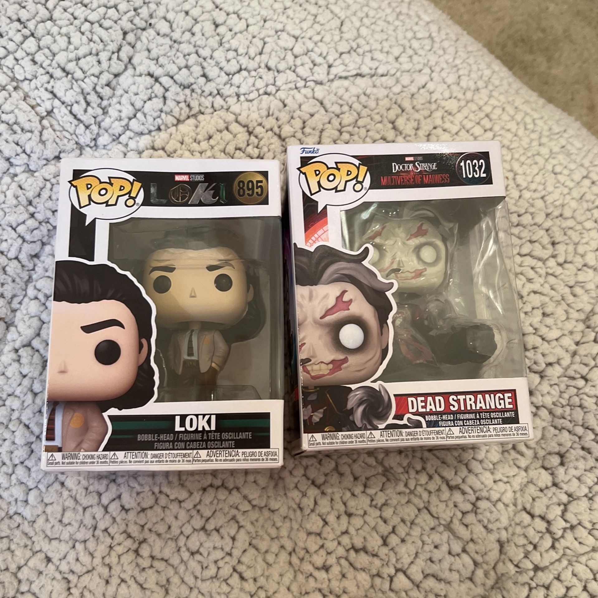 marvel “pop!” characters - brand new