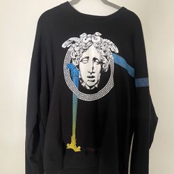 VERSACE Pegasus Motif Sweatshirt.