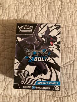 🔥Black Bolt booster bundle Pokémon