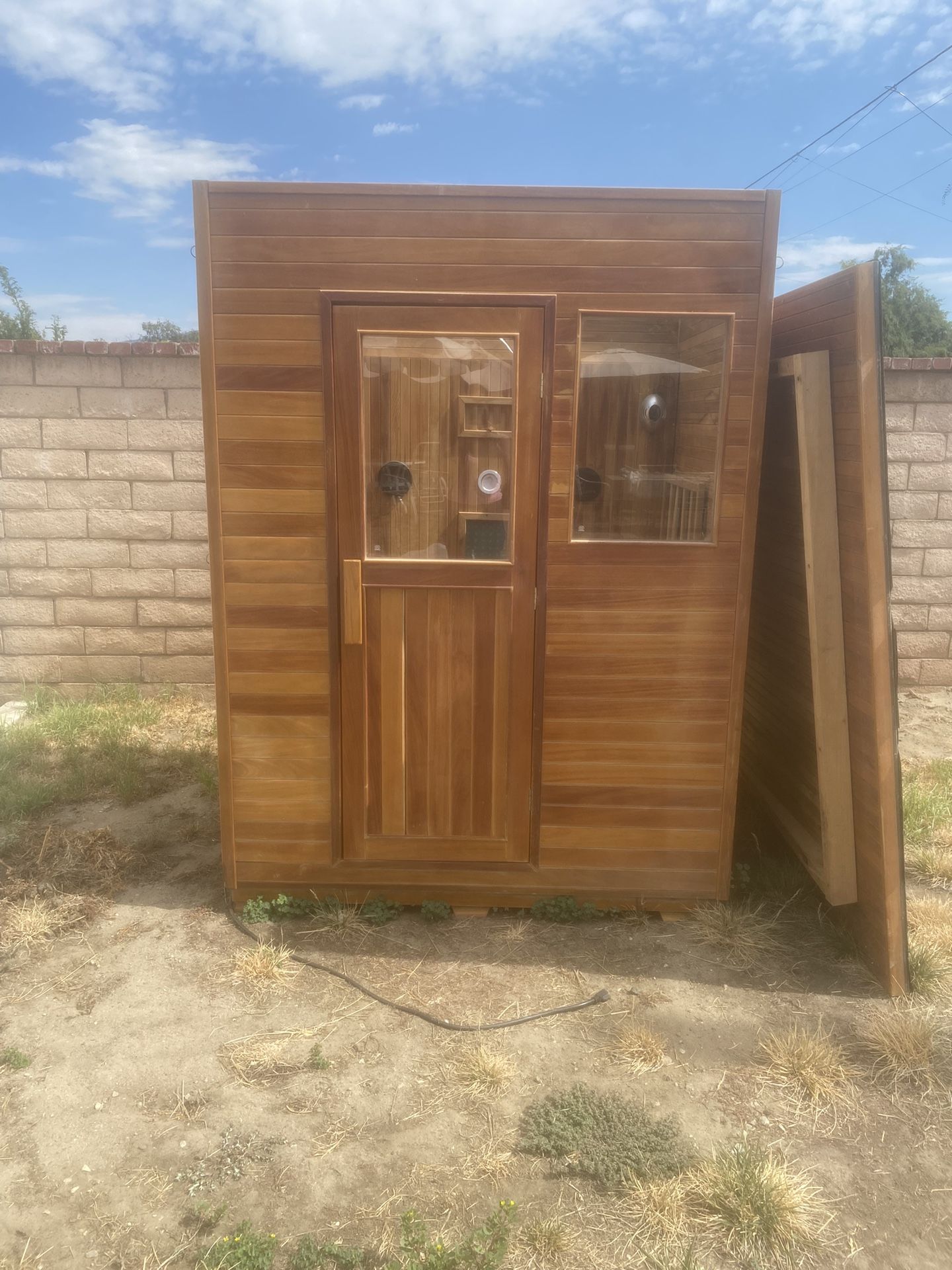SPIRITUAL QUEST OUTDOOR HOME SAUNA
