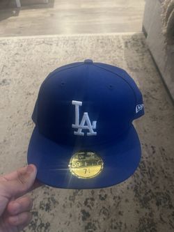 Blue LA Hat 