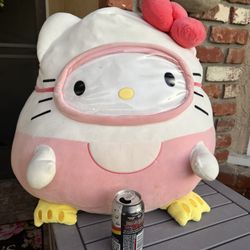 XL scuba Hello kitty Squishmellow