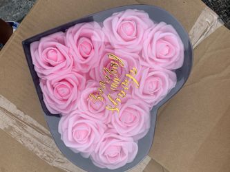 Pink heart follower set