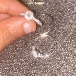 Real Silver Disney Rings