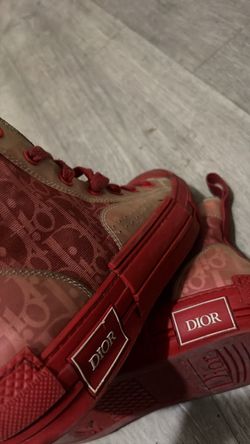 Christian Dior B23 Hightop red