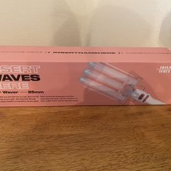 INH Insert Waves Here Deep Wave Iron 3 Barrel Hair Waver 25mm Tourmaline NIB