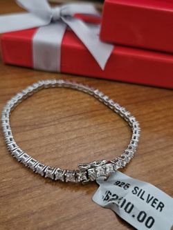 7.5" Sterling Silver bracelet