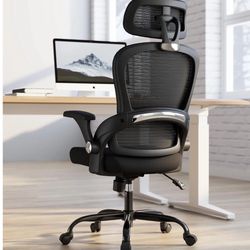 Office Chair - Ergonomic Office Chair with Back Support, Computer Chair - Home Office Desk Chair, 330 lbs Wide Seat Big and Tall Office Chairs with He
