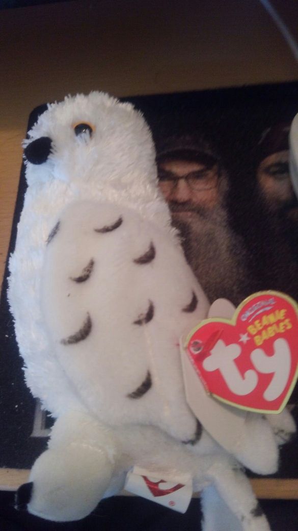 Beanie Babies White Owl