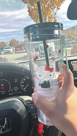 Starbucks Hello Kitty Clear Cup $55