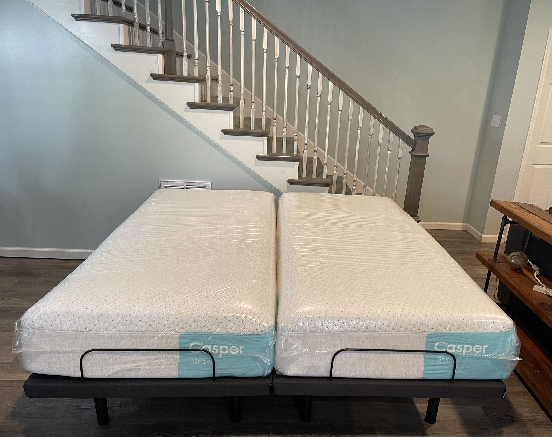 Casper Snow Split King Mattresses
