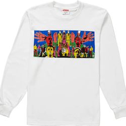 Supreme Gilbert & George DEATH AFTER LIFE L/S Tee Size Large