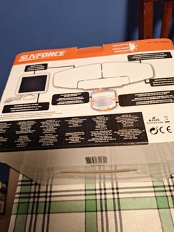 New sunforce solar motion activated light