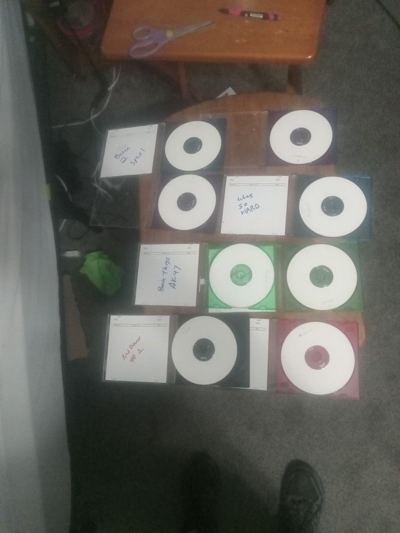 Eight Unreleased Tupac Makaveli CDs Original Hard To Find