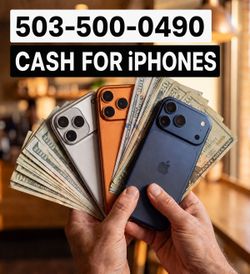 I Buy IPhone 18 17 16 Pro Max Air 256GB 512GB Cash buyer $$$ Sell iPhone
