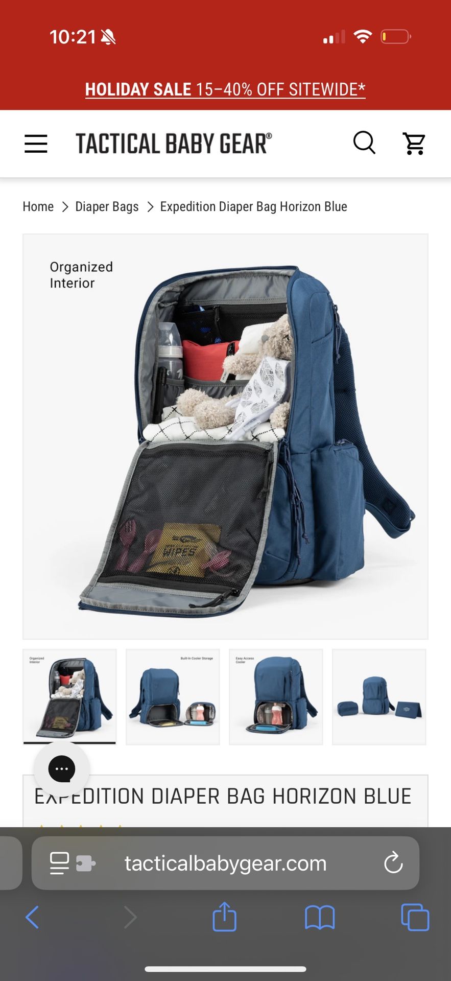 Tactical Baby Gear Diaper Bag