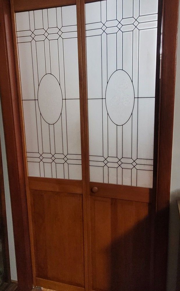 Half Glass Sliding Door