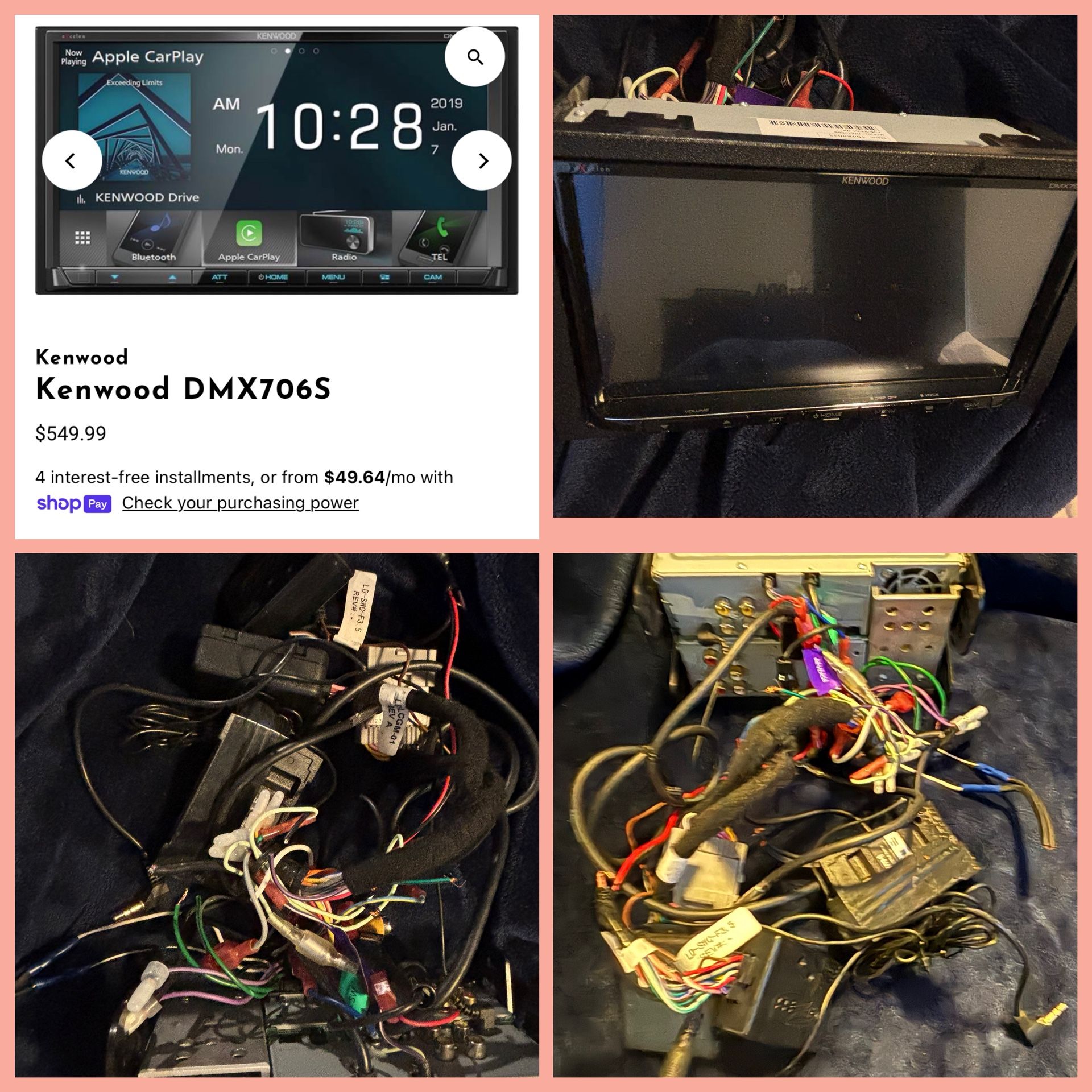 Kenwood Model DMX706S
