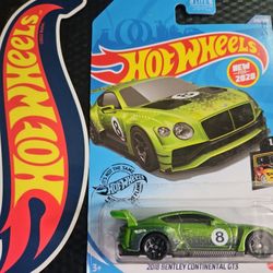 Hot Wheels Mainline 2018 Bentley continental GT3