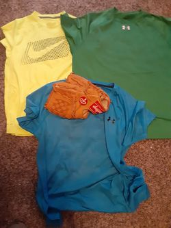 Nike and Under Armor Nike batting gloves Rawlings kids baseball gloves