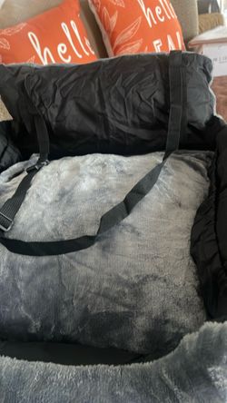 Pet Car Seat Booster with Plush Interior