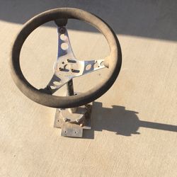 Formula 1or2 tunnel boat Steering box with wheel single cable quick steer