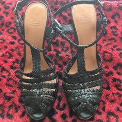 Leather Circa sandals