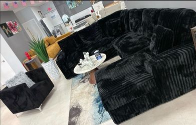 Black Sectional Sofa new storage couch with pull out bed sleeper new very big couch