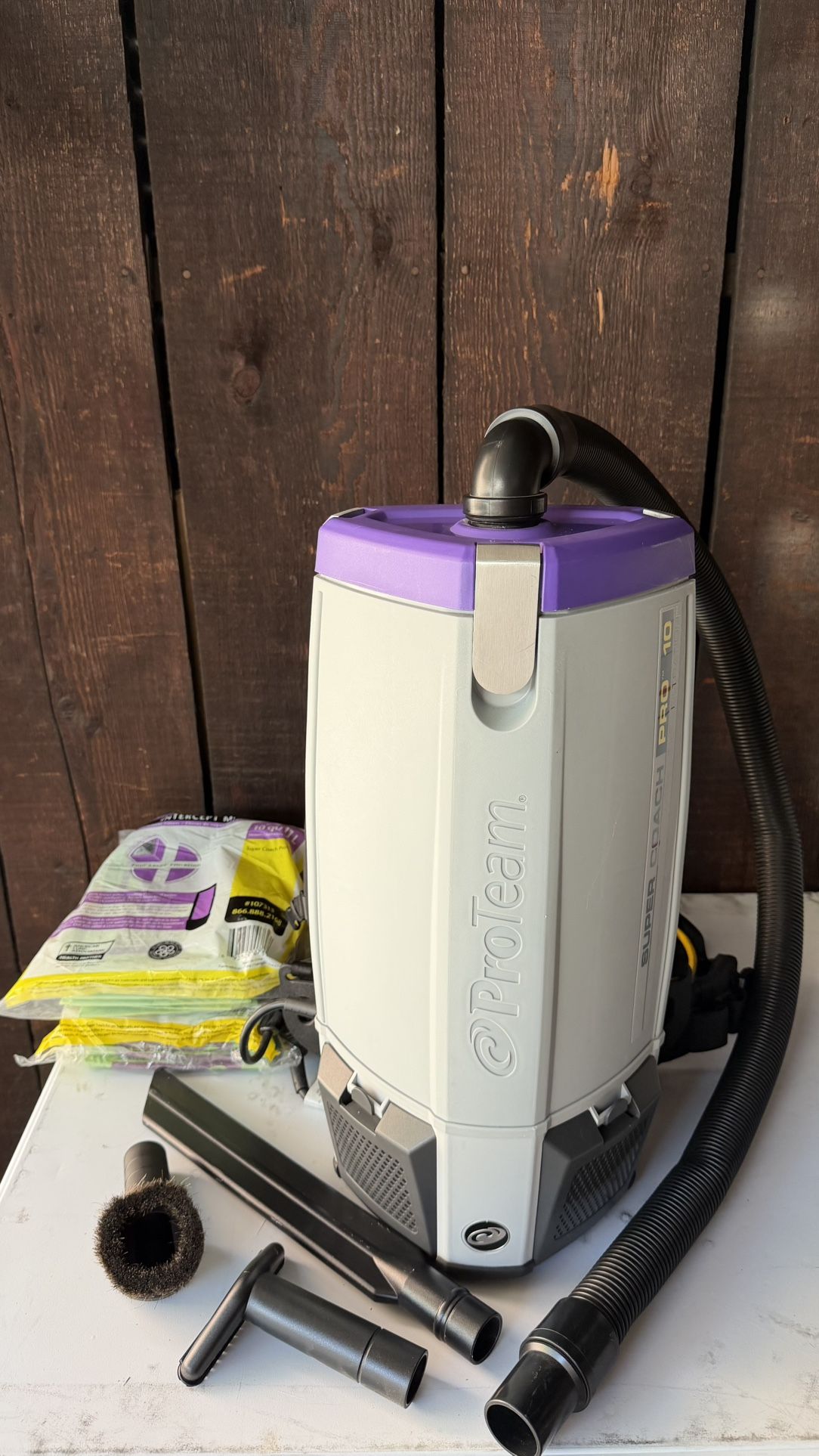 ProTeam Super Coach Pro 10 Backpack Vacuum