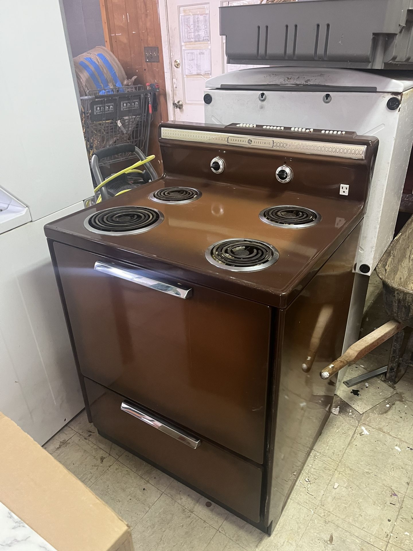 GE electric stove oven