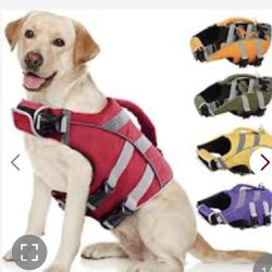 Queenmore Red Dog Life Jacket (Size Medium) 
