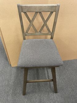 Four Barstools Walnut Color