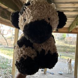 Crochet Fluffy Cow 