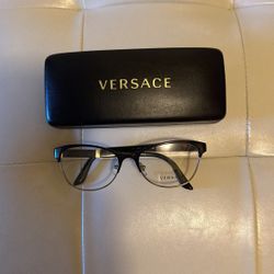 Black Versace Frame Eye Glasses