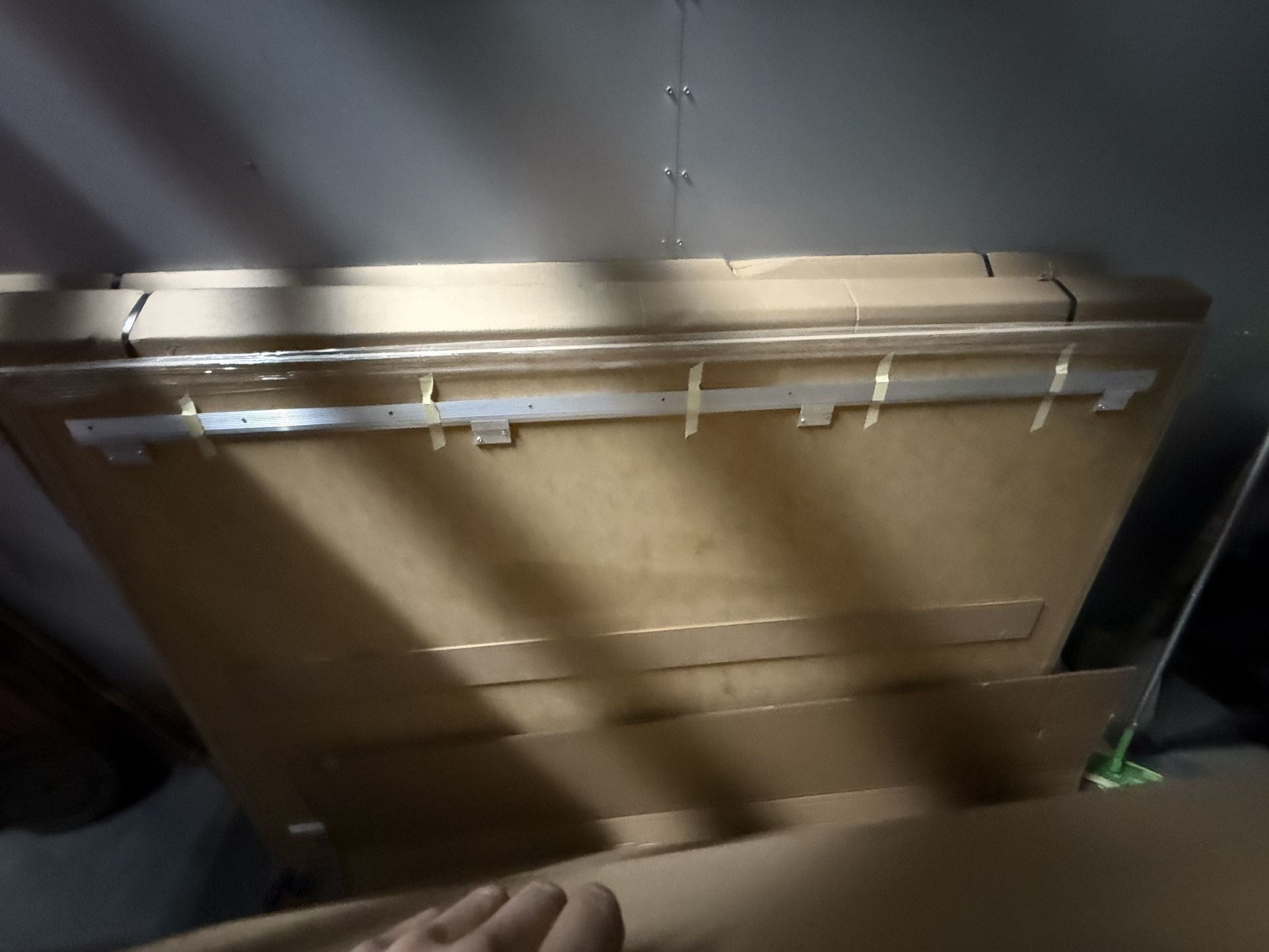 Three Piece Tack Board 48 Tall By 12 Foot Wide