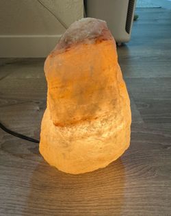 Himalayan Salt Rock Lamps – 3 Available