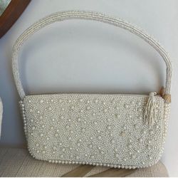 NWT Viral TikTok Pearl And Beaded Bag