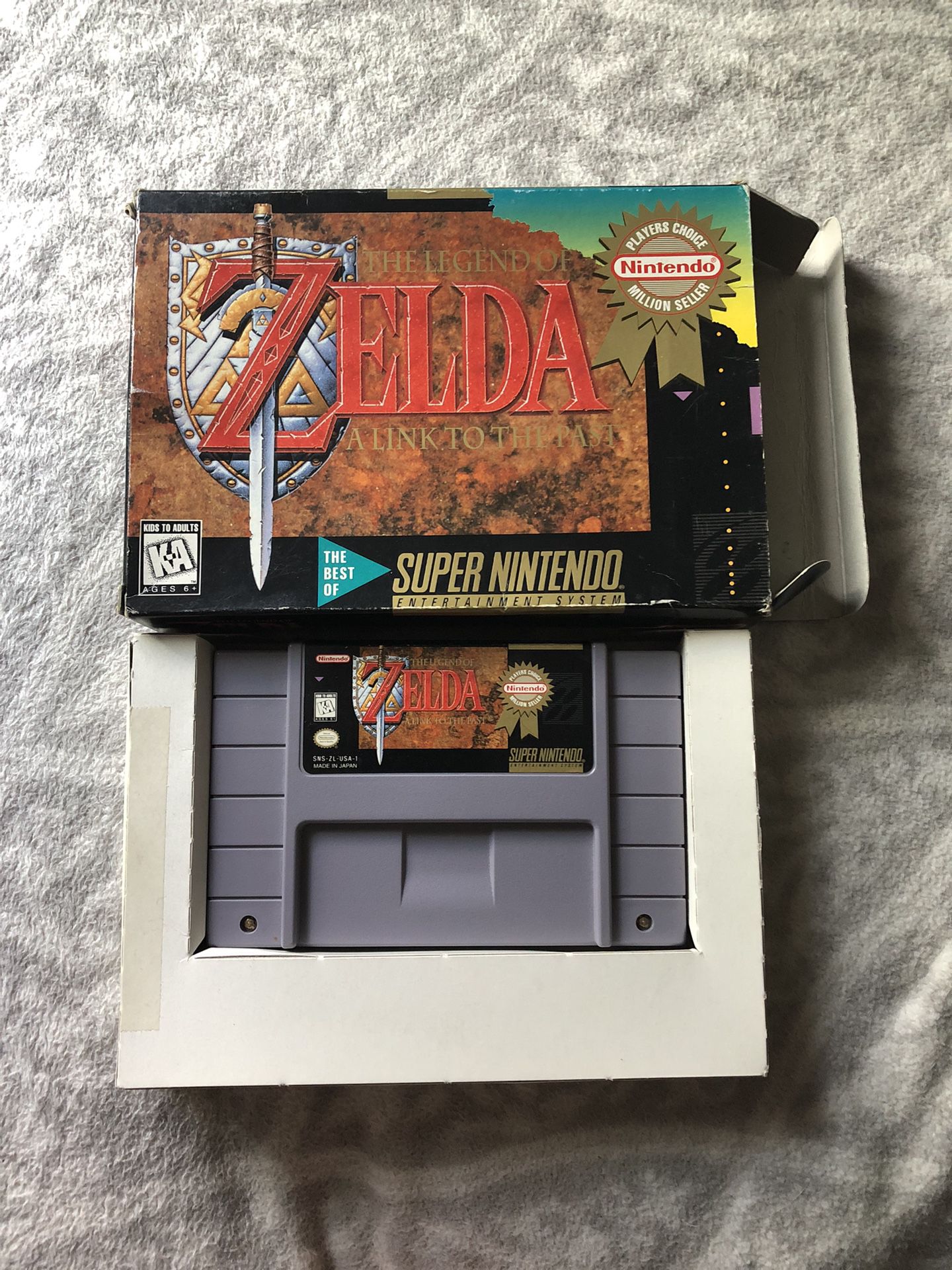 The Legend Of Zelda A Link To The Past (SNES, Player’s Choice)