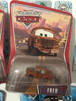 Pixar cars Fred