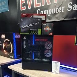 The Value King: Gaming PC - Ryzen 5 5500 (6-Cores) | Fast & Efficient | Ready to Play