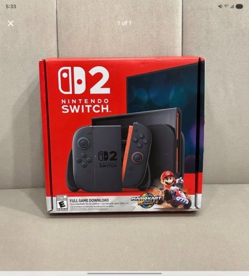 Nintendo Switch 2 Used Maybe A Hour