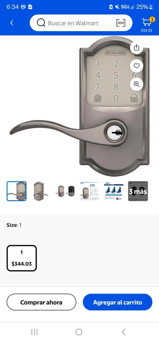 Cerradura Schlage Wifi