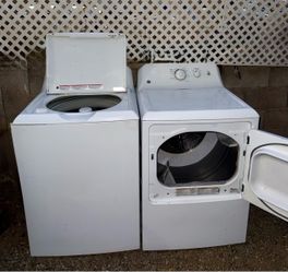 Washer and dryer set GE (General Electric)