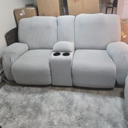 2 Pc Reclining Sofa And Loveseat