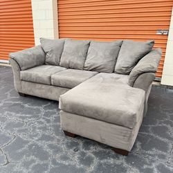 Free Delivery - Ashley Sectional Couch with Reversible Chaise