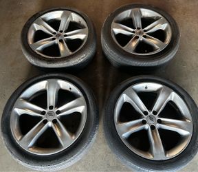 Set of 4 OEM Dodge Charger challenger 20” wheels rims no tires Chrysler 300