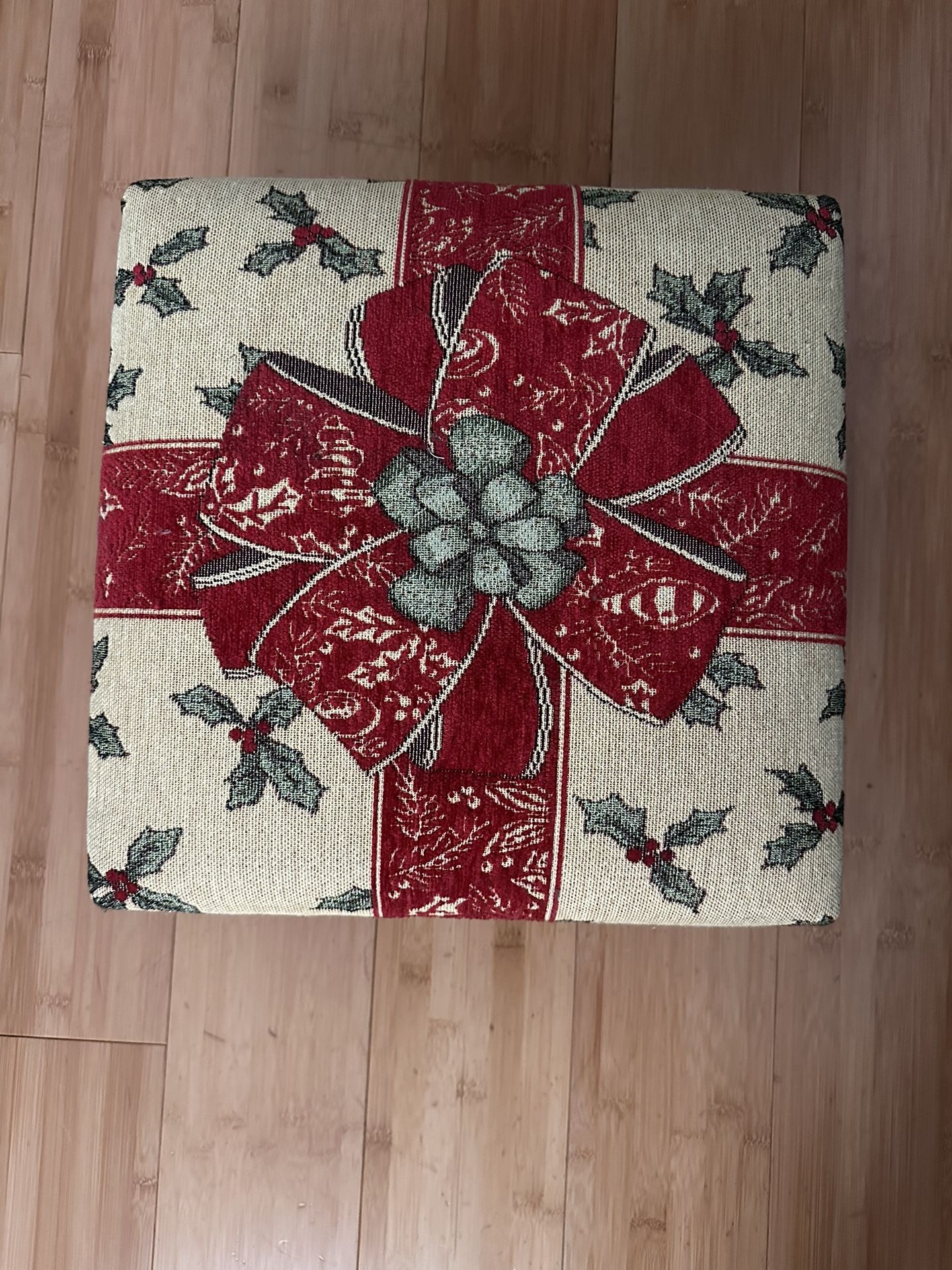 Seasonal Footstool 