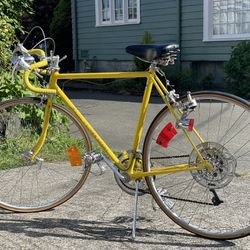 Vintage Schwinn Yellow Super Sport Bicycle