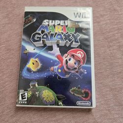 Nintendo Wii Super Mario Galaxy Video Game