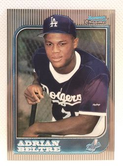 Perfect Gem Mint Adrian Beltre 1997 Bowman Chrome Rookie Baseball Card - Future Hall-of-Famer